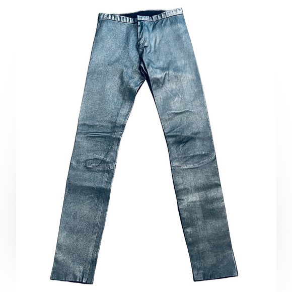 THEORY**Platinum Leather Pants***US 2 $1095 - Picture 2 of 5